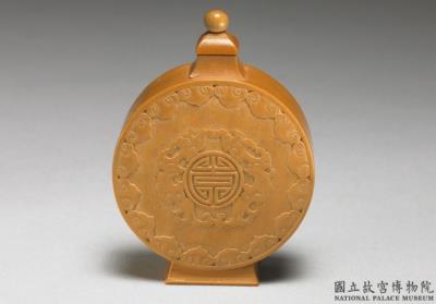 图片[2]-Bamboo veneer snuff bottle with prosperity, longevity, and “ruyi” symbols, 18th century, Qing dynasty-China Archive